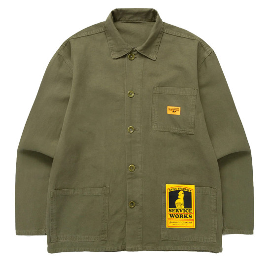 Service Works Unisex πουκάμισο Canvas Chore Shirt